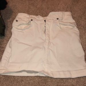 We the free Lulus jean skirt! Worn once!